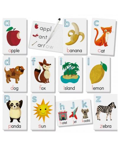 Εκπαιδευτικές κάρτες flash Headu Montessori - Διάβασμα και γράψιμο - 2