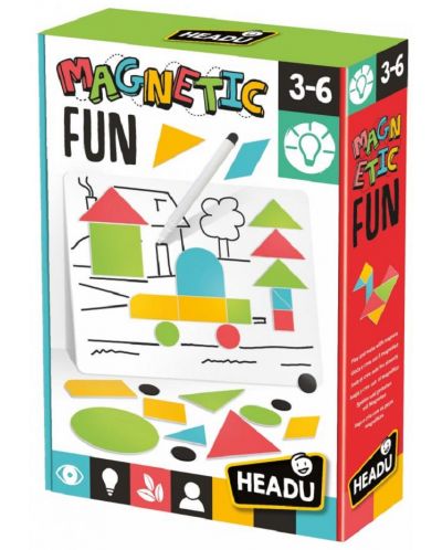 Εκπαιδευτικό παιχνίδι Headu Montessori - Διασκεδαστικοί μαγνήτες - 1