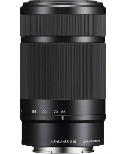 Φακός Sony - E, 55-210mm, f/4.5-6.3 OSS, Black - 1