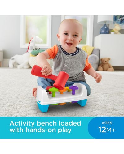 Εκπαιδευτικό παιχνίδι Fisher Price - παιχνίδι με σφυρί - 5