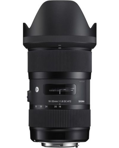 Φακός Sigma - 18-35mm, f/1.8, DC HSM Art, Nikon F - 1
