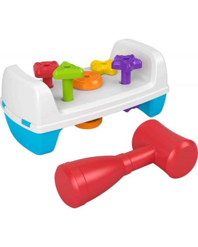 Εκπαιδευτικό παιχνίδι Fisher Price - παιχνίδι με σφυρί - 2