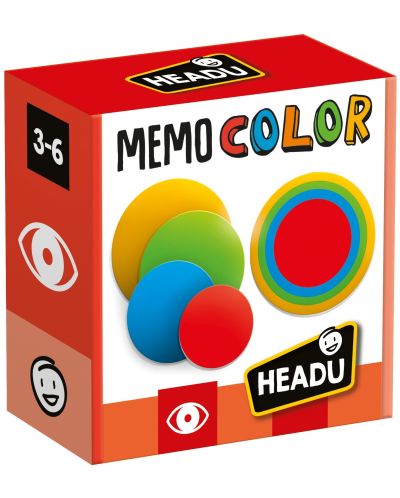 Εκπαιδευτικό παιχνίδι Headu - Παιχνίδι μνήμης με χρώματα - 1
