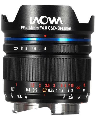Φακός  Laowa - FF II, 14mm, f/4.0 C&D-Dreamer, για Canon R - 1