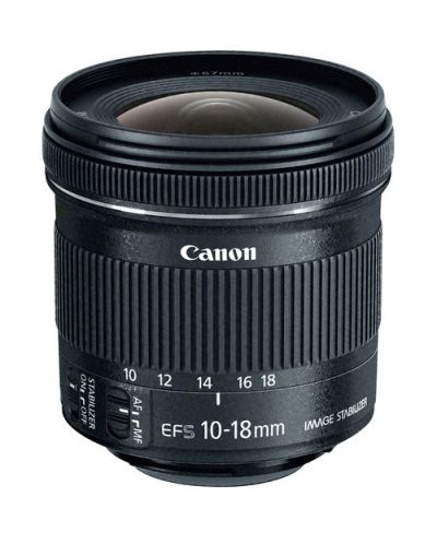 Φακός Canon - EF-S, 10-18mm, f/4.5-5.6 IS STM - 1