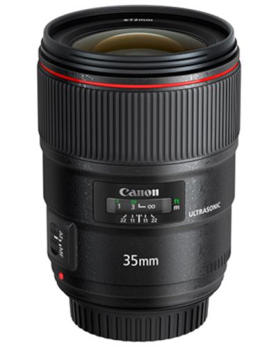 Φακός Canon - EF 35mm, f/1.4L II USM,μαύρο - 1
