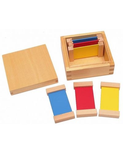 Εκπαιδευτικό σετ Smart Baby -Πλακάκια Montessori χρώματος, μικρό σετ - 1