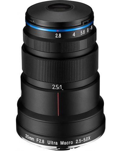 Φακός  Laowa - 25mm, f/2.8 Ultra Macro 5X, για Canon EF - 1