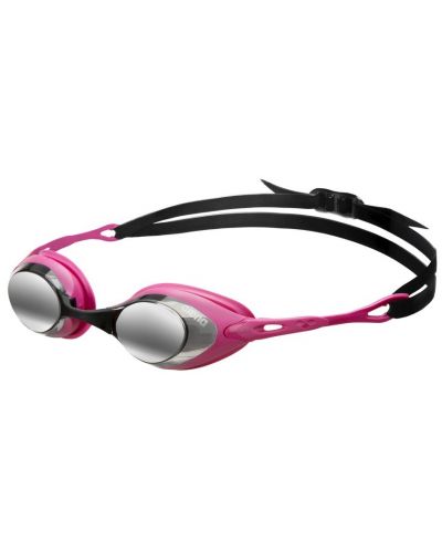 Γυαλιά κολύμβησης Arena - Cobra Mirror, ροζ/μαύρο - 1