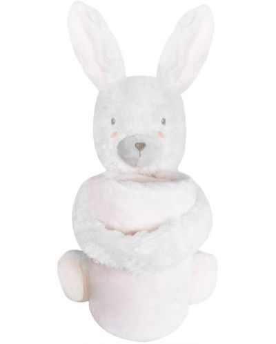 Κουβέρτα με παιχνίδι KikkaBoo - Rabbits in Love - 1