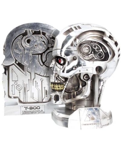 Βιβλιοστάτης Nemesis Now Movies: The Terminator - T-800 Head - 3