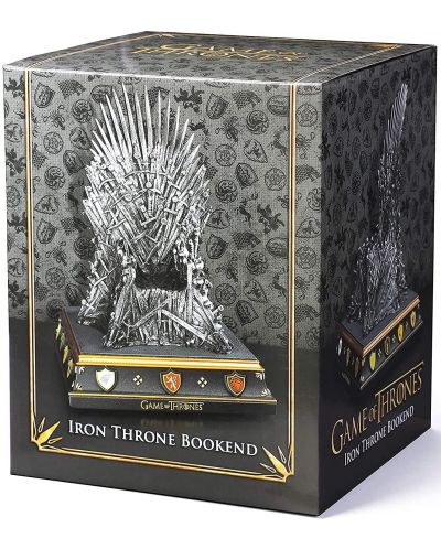 Διαχωριστικό βιβλίων The Noble Collection Television: Game of Thrones - Iron Throne, 19 εκ - 6