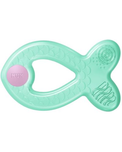 Μασητικό  Οδοντοφυΐας δροσιστικό  Nuk -Ψάρι, πράσινο και ροζ - 1