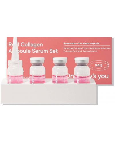 One-Day's You Real Collagen Αμπούλες με κολλαγόνο, 4 х 10 ml - 1