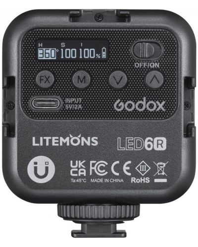 Φωτισμός Godox - Litemons LED6R, RGB LED - 3