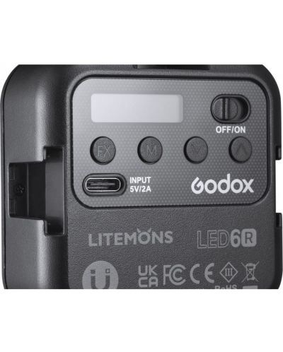 Φωτισμός Godox - Litemons LED6R, RGB LED - 4