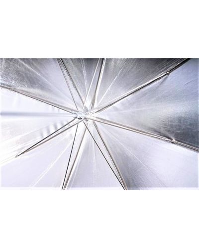 Ανακλαστική ομπρέλα isico - UB-003, 100cm, ασημί - 2