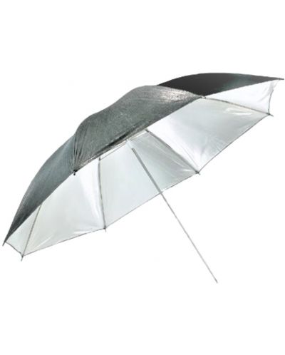 Ανακλαστική ομπρέλα isico - UB-003, 100cm, ασημί - 1