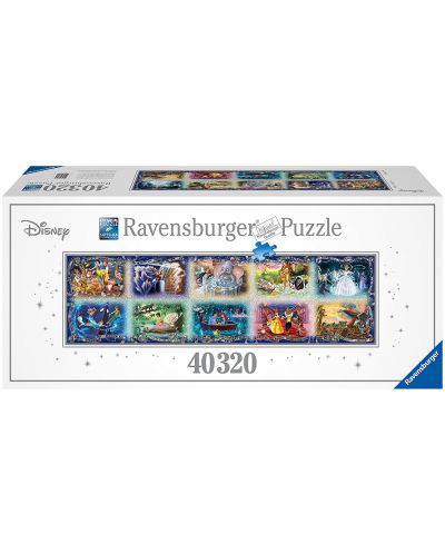 Πανοραμικό παζλ  Ravensburger  40 320 κομμάτια- Αξέχαστες στιγμές της Disney - 1