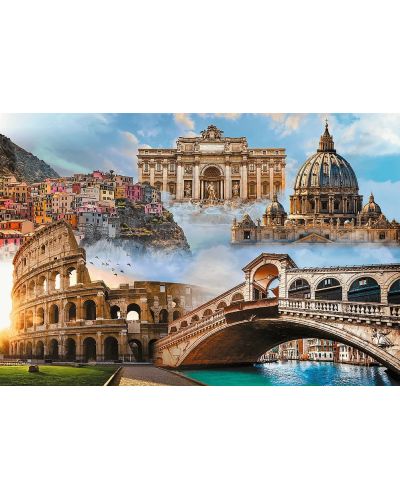 Παζλ Trefl 1500 κομμάτια - Αγαπημένα μέρη: Ιταλία - 2