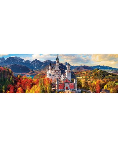 Πανοραμικό  Παζλ Eurographics  1000 κομμάτια - Το Κάστρο Νοϊσβάνσταϊν το φθινόπωρο  - 2