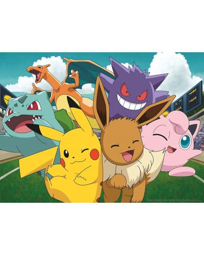 Παζλ  Ravensburger 500 κομμάτια - Pokémon: Στο γήπεδο - 2