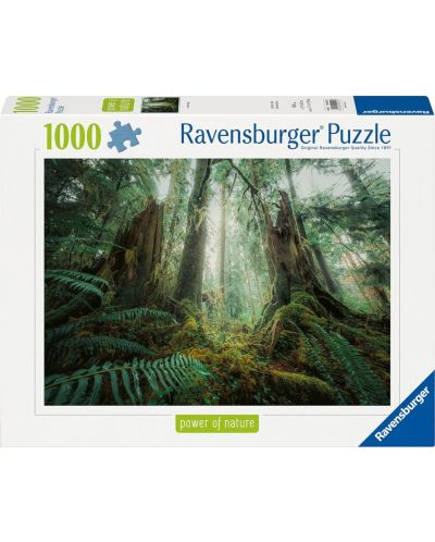 Παζλ Ravensburger 1000 κομμάτια - Ένα γοητευτικό δάσος - 1