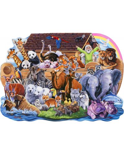 Παζλ Master Pieces 100 κομμάτια - Ο Νώε και τα ζώα - 2