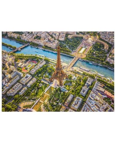 Παζλ Cherry Pazzi από 1000 κομμάτια - Θέα πάνω από το Παρίσι - 3