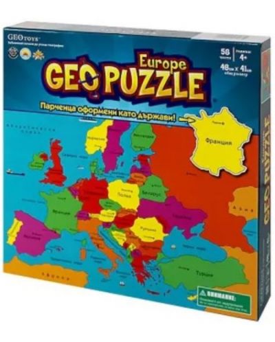 Παζλ GeoPuzzle Ευρώπη - 1
