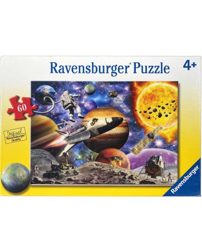 Παζλ Ravensburger 60 κομμάτια - Διαστημική αποστολή - 1