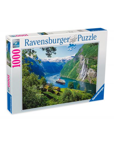 Παζλ Ravensburger 1000 κομμάτια -Νορβηγία - 1