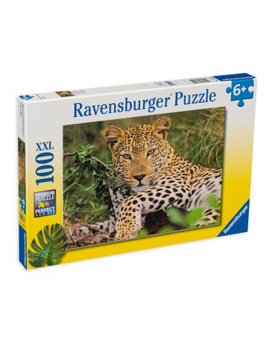 Παζλ Ravensburger 100 τεμαχίων XXL-Λεοπάρδαλη - 1