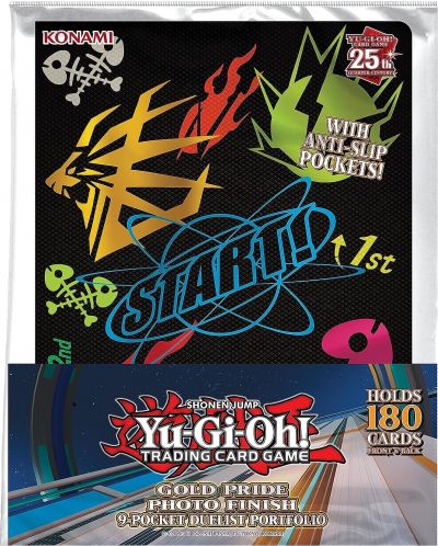 Φάκελο αποθήκευσης καρτών  Yu-Gi-Oh! Gold Pride: 9-Pocket Duelist Portfolio - 3