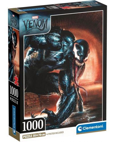 Παζλ Clementoni 1000 κομμάτια - Venom - 1