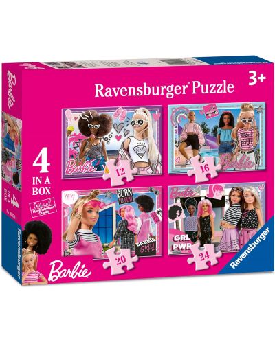 Παζλ  Ravensburger 4 σε 1 - Barbie - 1