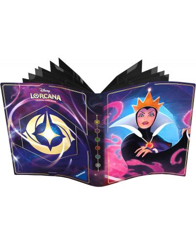 Φάκελος αποθήκευσης κάρτας Disney Lorcana The First Chapter: 10 Page Portfolio - The Evil Queen - 5