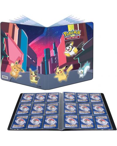 Φάκελος αποθήκευσης καρτών Ultra Pro Pokemon TCG: Gallery Series - Shimmering Skyline 9-Pocket Portfolio - 2