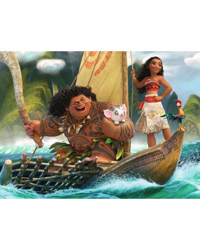 Παζλ Ravensburger от 100 κομμάτια - Disney's Moana: Ένας ωκεανός, μία καρδιά - 2