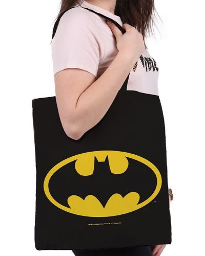 Τσάντα για ψώνια ABYstyle DC Comics: Batman - Logo - 3