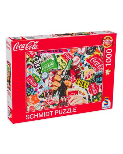 Παζλ Schmidt 1000 κομμάτια -Η ώρα της Coca Cola - 1