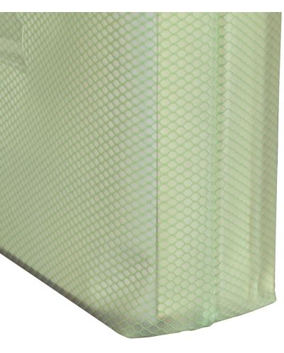 Φάκελος με φερμουάρ   Snopake - А5, παστέλ πράσινο - 3