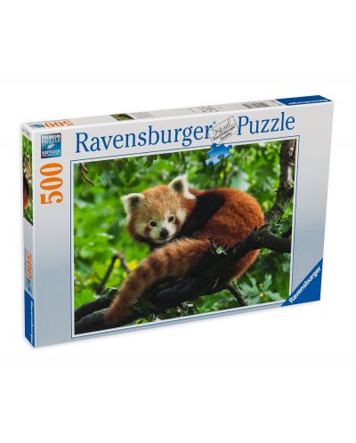 Παζλ Ravensburger 500 τεμαχίων- Χαριτωμένο κόκκινο πάντα - 1