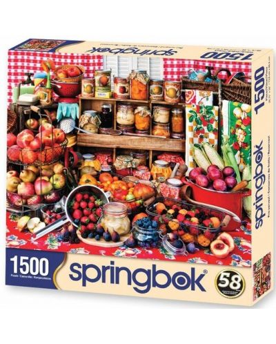 Παζλ Springbok 1500 κομμάτια - Όλα στο τραπέζι - 1