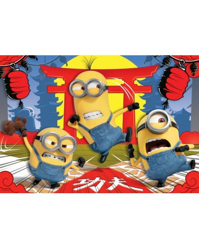 Παζλ Ravensburger 2 x 24 τεμαχίων- Minions σε δράση - 2