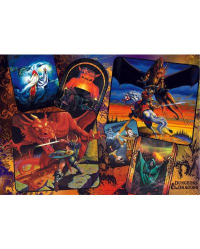 Παζλ Trefl 1000 τεμαχίων-The Origins of Dungeons & Dragons - 2