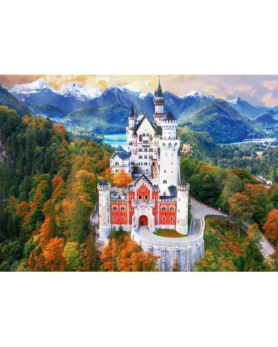 Παζλ Trefl 1000 κομμάτια - Κάστρο Neuschwanstein, Γερμανία - 2