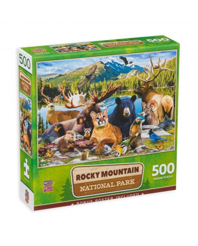 Παζλ Master Pieces 500 κομμάτια  -Rocky Mountains - 1