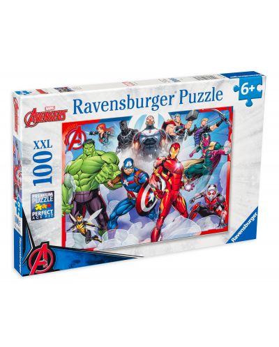 Παζλ  Ravensburger 100 XXL κομμάτια - Οι Εκδικητές - 1