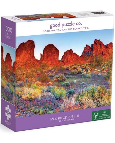 Παζλ Good Puzzle  1000 τεμαχίων- Έρημος της Αριζόνα - 1